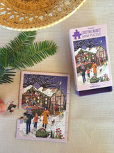Indlæs billede til gallerivisning CHRISTMAS MARKET - mini puzzle