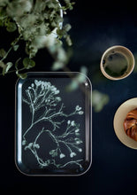 Indlæs billede til gallerivisning Serveringsbakke 20x27 cm Tang mørkegrøn