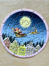 Indlæs billede til gallerivisning SANTA & RUDOLPH - mini puzzle