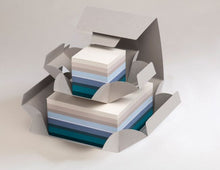 Indlæs billede til gallerivisning Kvadrat 2 størrelser - blå