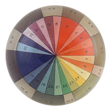 Indlæs billede til gallerivisning Glas Brevvægt “Color Wheel”