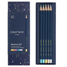 Indlæs billede til gallerivisning Cosmic Blue Metallic farveblyanter