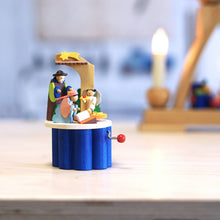 Indlæs billede til gallerivisning KRANK MUSIK BOKS 'CHRIST FØDSEL'