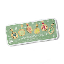 Indlæs billede til gallerivisning Vævet snefnug dekorationssæt