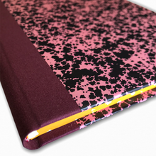 Indlæs billede til gallerivisning Håndindbundet notesbog A4 blank