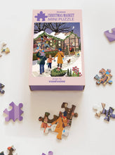 Indlæs billede til gallerivisning CHRISTMAS MARKET - mini puzzle