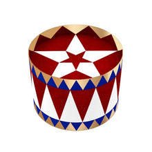 Indlæs billede til gallerivisning Tromme med stjerne eller hjerte flet-selv