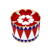 Indlæs billede til gallerivisning Tromme med stjerne eller hjerte flet-selv