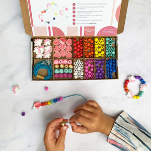 Unicorn & Heart armbånd Making Kit