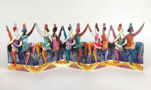 Kabaretdansers udstansningskort - Sarah Young