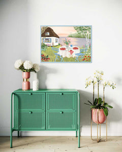 SWEET STRAWBERRIES - poster: 30x40 cm