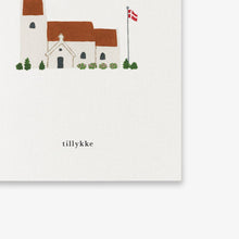 Indlæs billede til gallerivisning Lille lykønskningskort // Kirke (tillykke)
