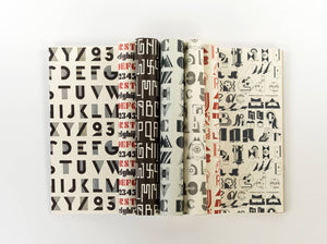 1920'ernes typografi gave og kreativ papirbog bind 91