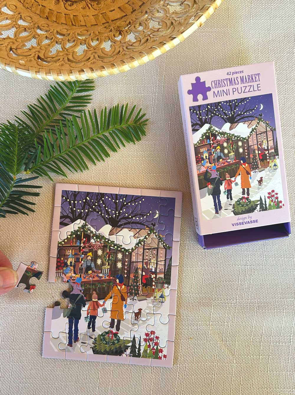 CHRISTMAS MARKET - mini puzzle
