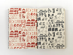 1920'ernes typografi gave og kreativ papirbog bind 91