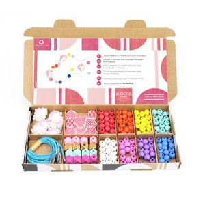 Unicorn & Heart armbånd Making Kit