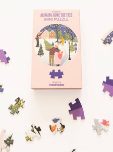 BRINGING HOME THE TREE - mini puzzle