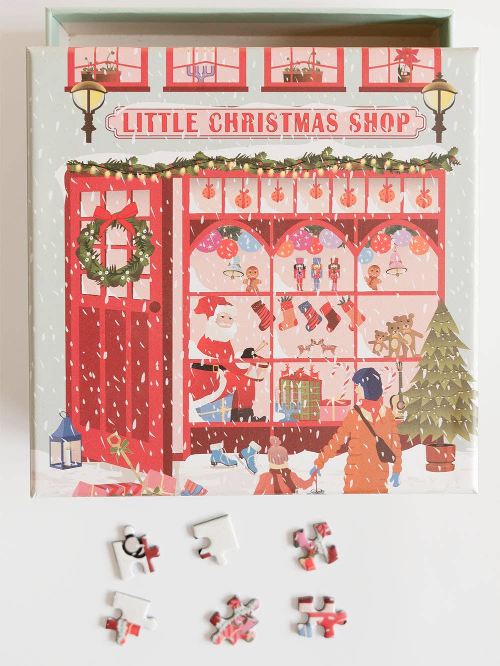 LITTLE CHRISTMAS SHOP - PUSLESPIL 150 brikker