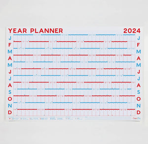 Vægkalender 2024- to forskellige