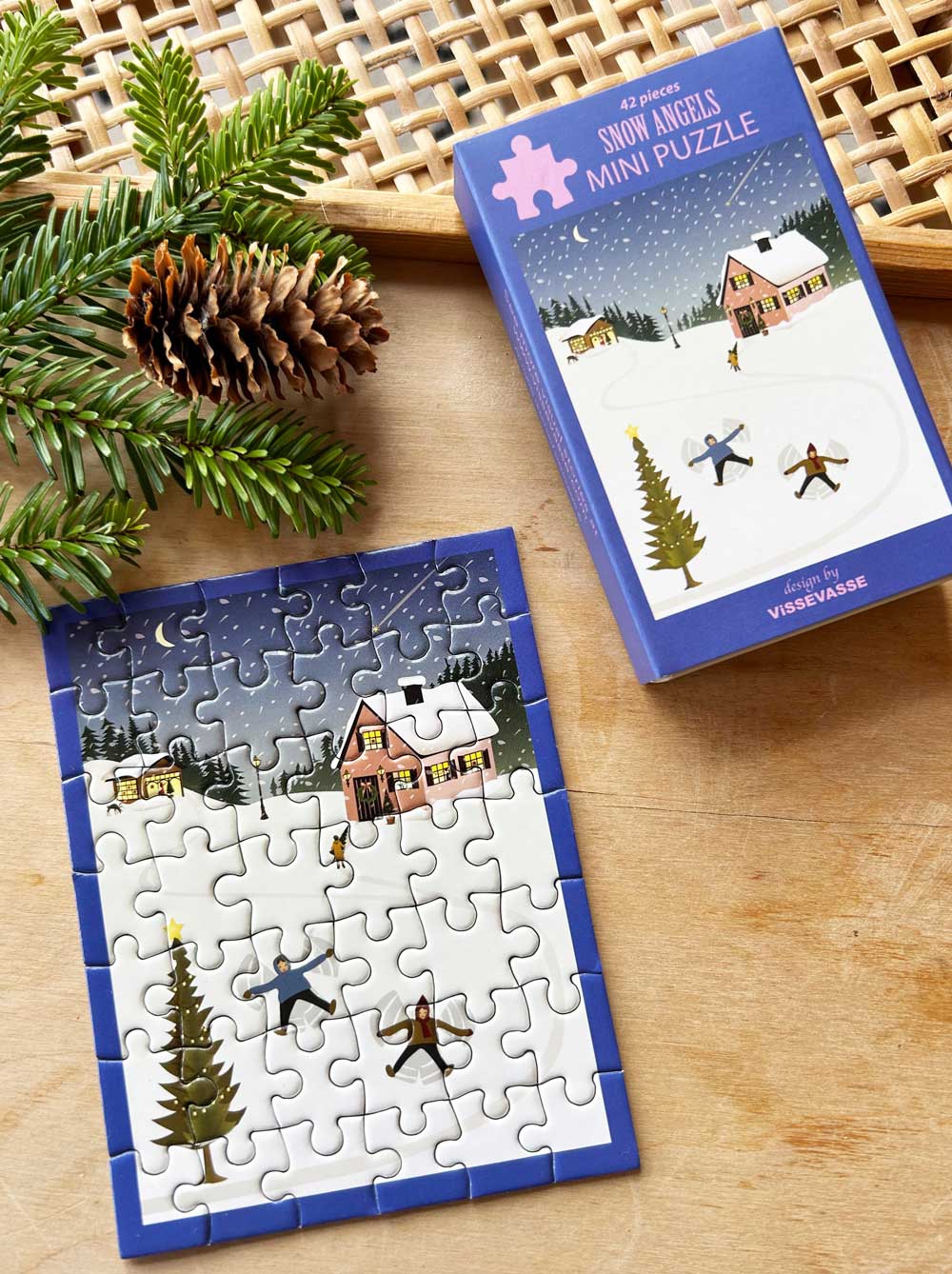 SNOW ANGELS - mini puzzle