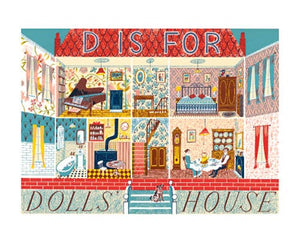 D er for Dukkens Hus Kort - Emily Sutton