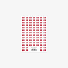 Indlæs billede til gallerivisning Klistermærker // Mini danske flag
