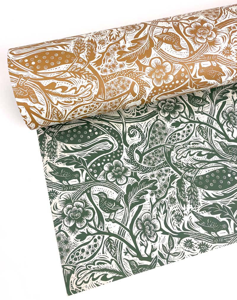 Wren gavepapir - Mark Hearld