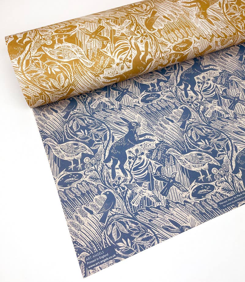 Høsthare Gavepapir - Mark Hearld