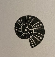 Indlæs billede til gallerivisning Stor musling Stempel
