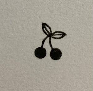 Lille kirsebær stempel