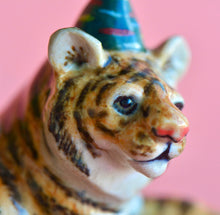 Indlæs billede til gallerivisning Tiger fødselsdagslysestage
