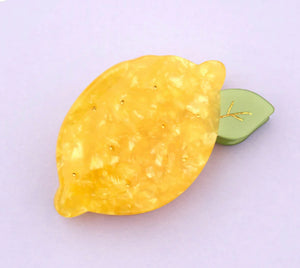Hårspænde Citron