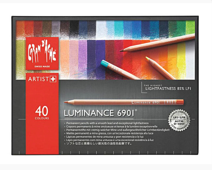 Luminance farveblyanter 40 stk