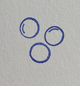 Luftboble stempel