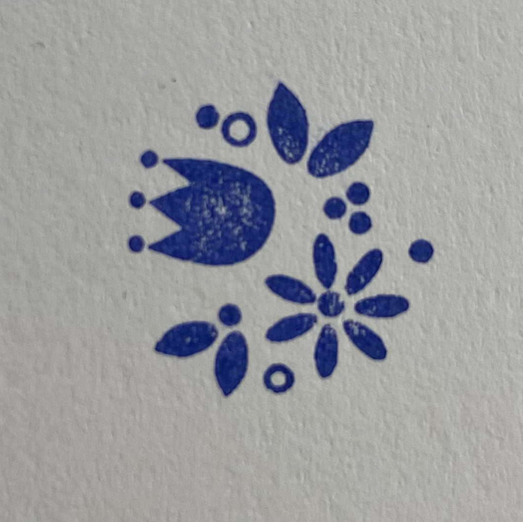 Blomstersymfoni stempel
