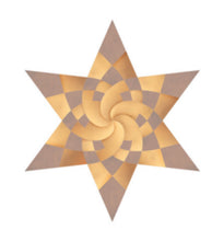 Indlæs billede til gallerivisning Flettede stjerner
