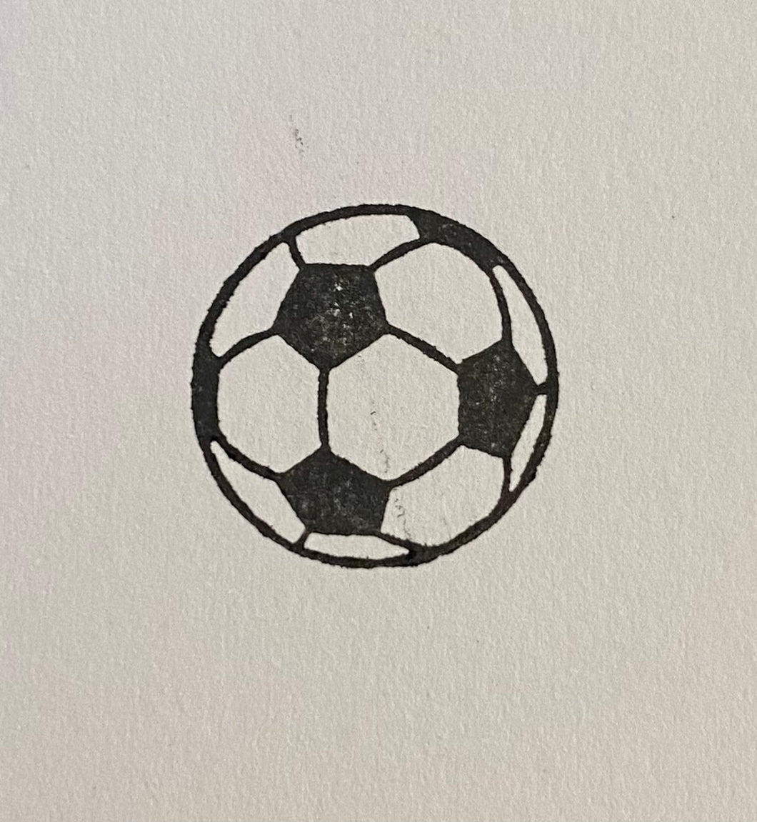 Fodbold stempel