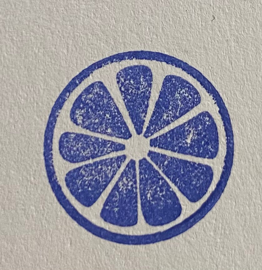 Appelsin stempel