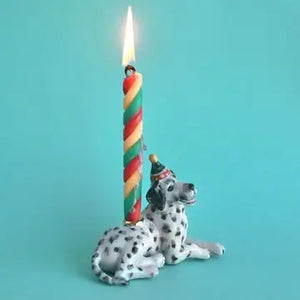 Dalmatiner fødselsdagslysestage
