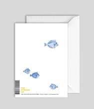 Indlæs billede til gallerivisning Kort Blå og gule fisk
