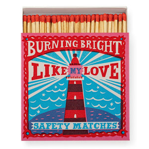 Burning Bright Like My Love tændstikker