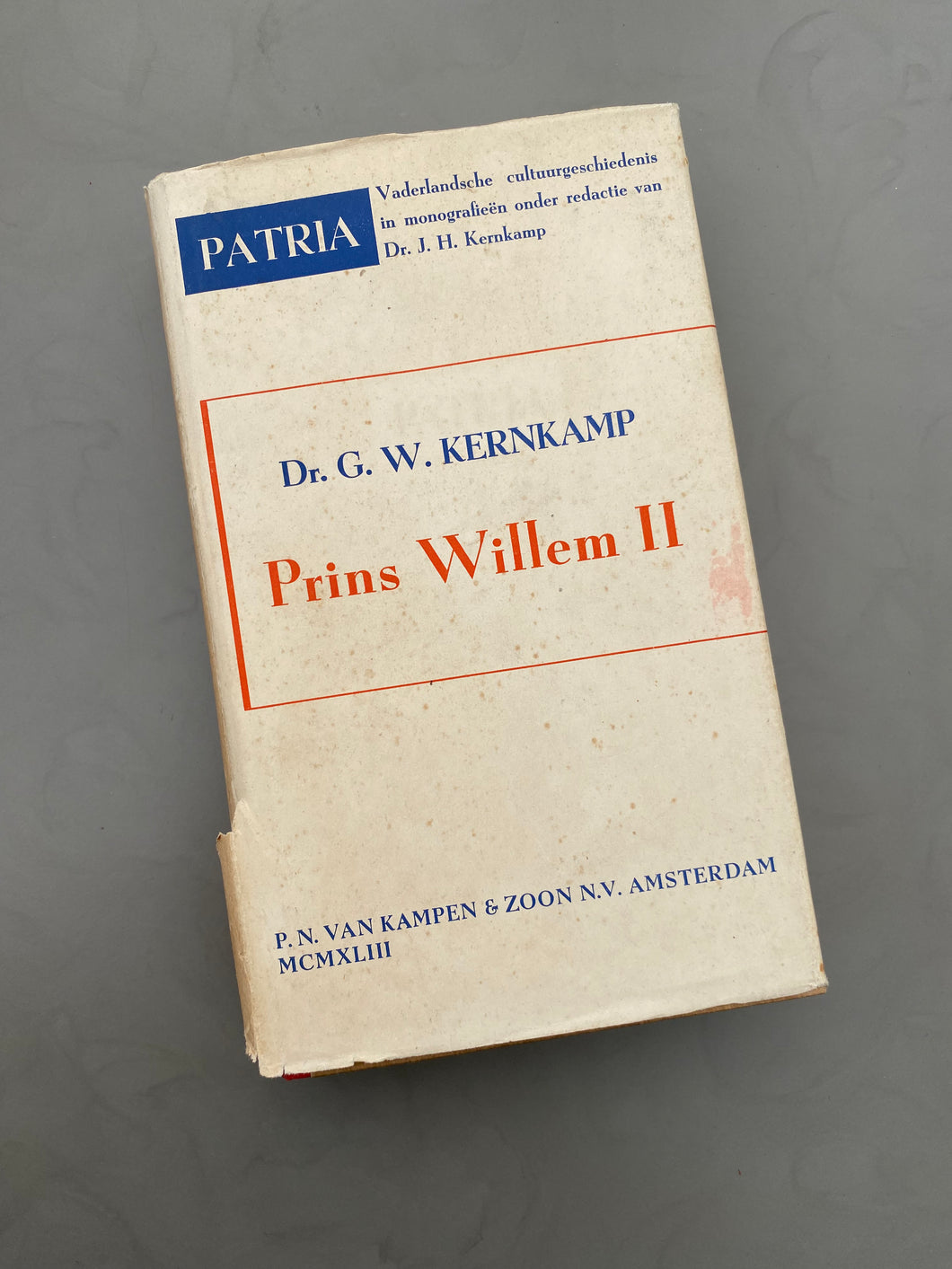 Prinz Willem II - Notesbog