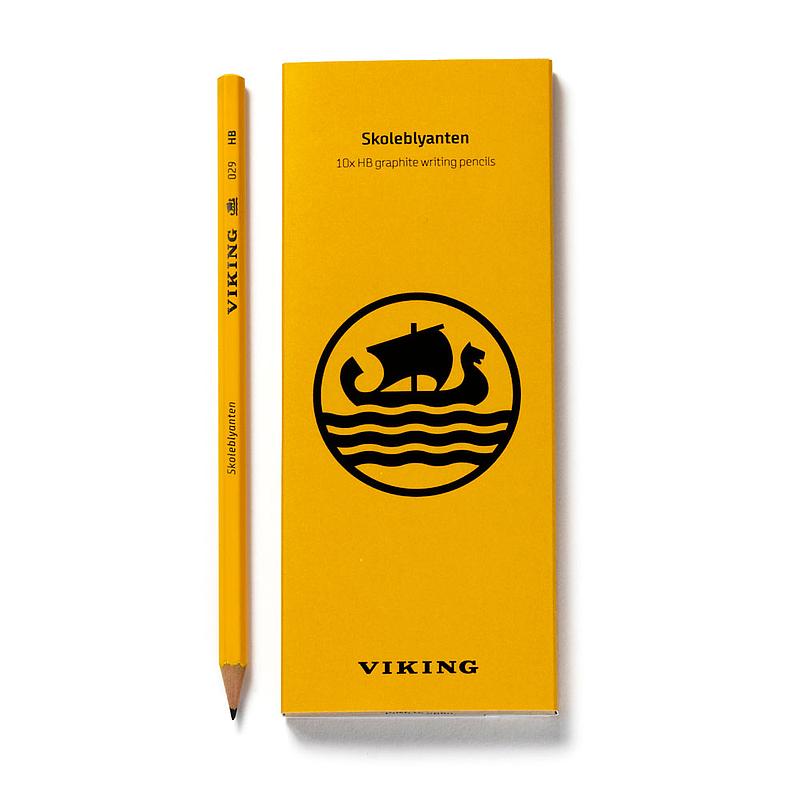 Viking Skoleblyant 10 stk