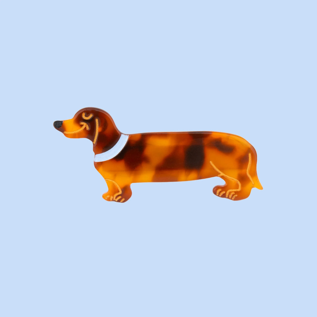 Gravhund hårclips