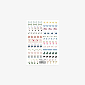 Klistermærker // Mini Kalender Ikoner II