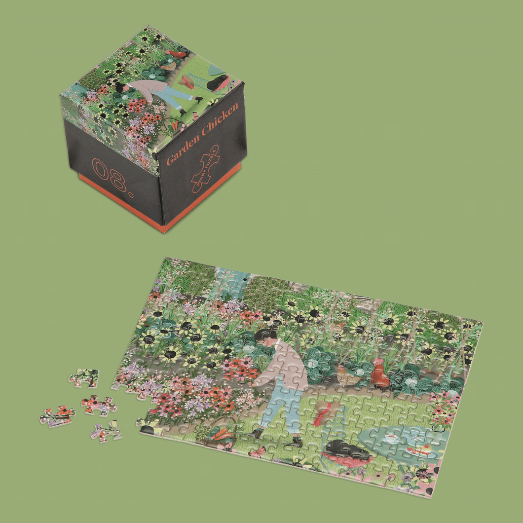 Garden Chicken - minipuslespil 150 brikker