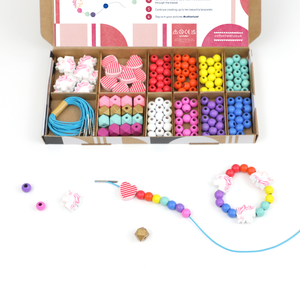 Unicorn & Heart armbånd Making Kit