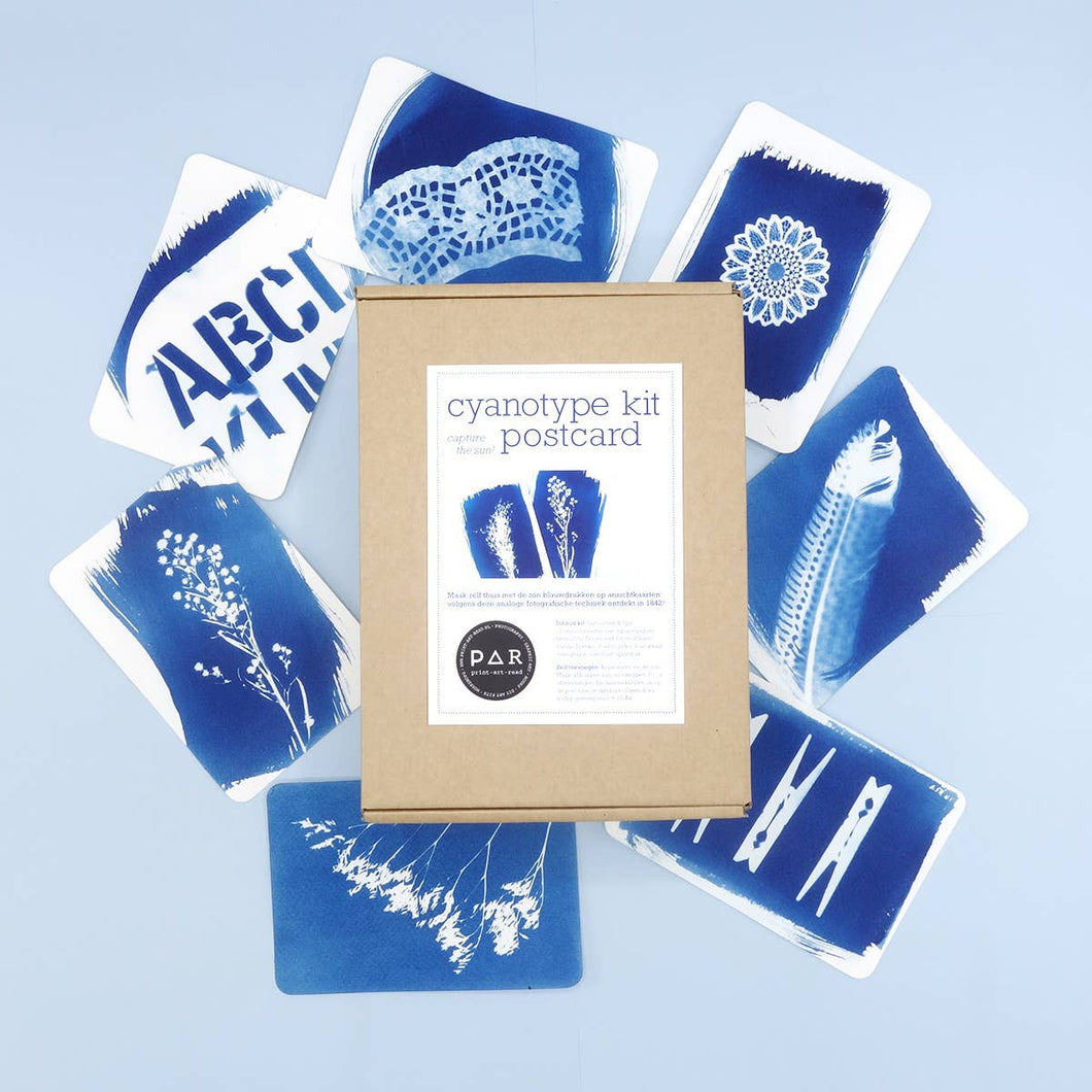DIY Cyanotype Kit - Postkort: 22 x 16 x 5,5 cm / Ikke egnet til børn