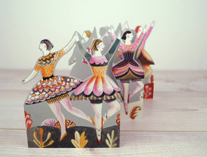 Dancers Die-Cut Kort - Sarah Young