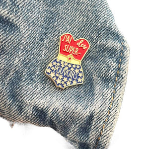Pin's Jeg har superkræfter
